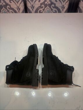 Timberland Black Nubuck Ankle Boots